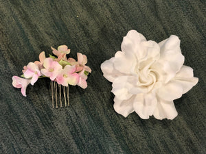Handmade Clay Floral Hair Accessories
