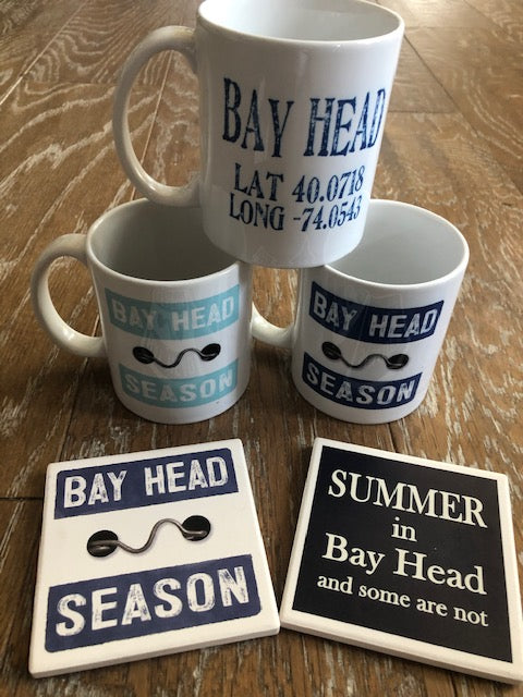 Bay Head Coasters and Mugs